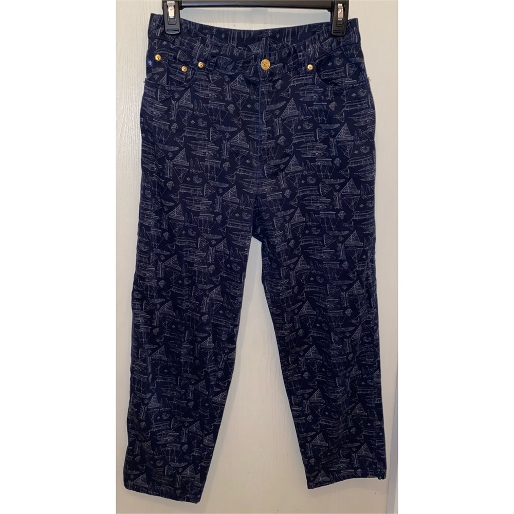 LRL Ralph Lauren navy blue capris